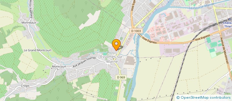 localisation de l'entreprise BENJAMIN COLLARD CHAMPAGNES VINS SPIRITUEUX  ESSOMES-SUR-MARNE