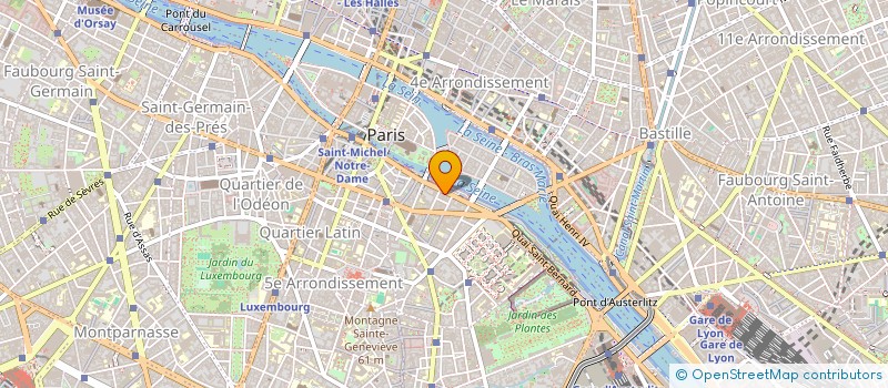 localisation de l'entreprise BENJAMIN DAUCHEZ, RENE DALLEE, AMANDINE PASSOT ET ANNE-SOPHIE GALAND  PARIS