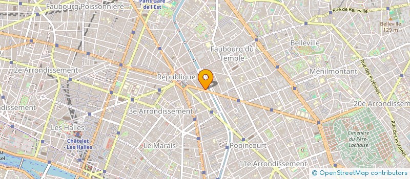 localisation de l'entreprise BENJAMIN DE BLANZY - ARTIFICIAL INTELLIGENCE  PARIS