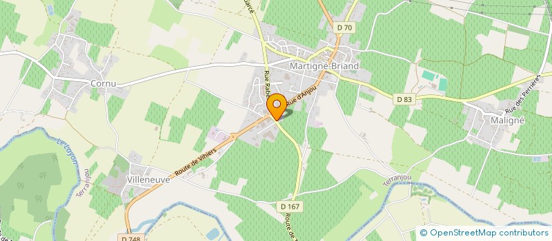 localisation de l'entreprise BENJAMIN DOUR  TERRANJOU