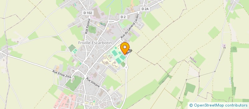 localisation de l'entreprise BENJAMIN DUPONT ET ASSOCIES  FRIVILLE-ESCARBOTIN