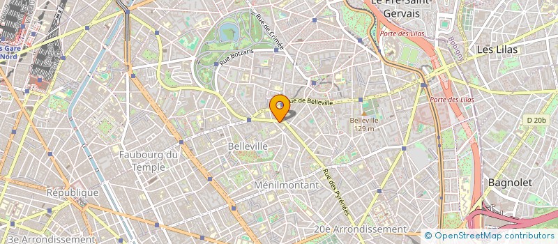 localisation de l'entreprise BENJAMIN EL DOGHAILI - DESIGN TRANSVERSAL  PARIS