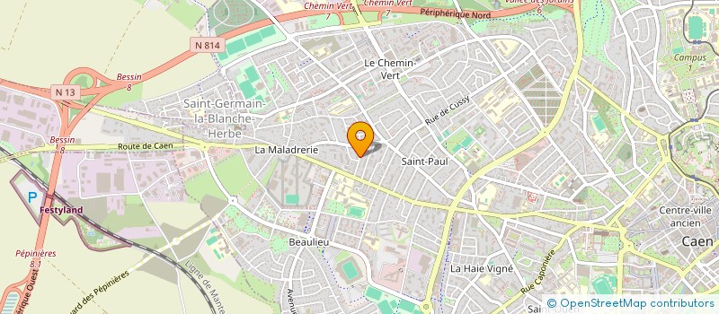 localisation de l'entreprise BENJAMIN, EN ROUTE VERS LES JEUX PARALYMPIQUES DE PARIS 2024 à CAEN