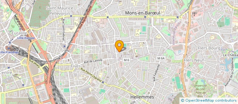 localisation de l'entreprise BENJAMIN GOMEL CONSULTING à MONS-EN-BARŒUL