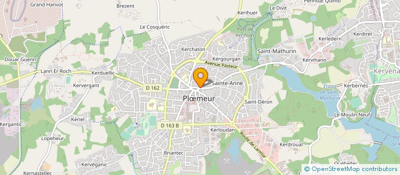 localisation de l'entreprise BENJAMIN GUILLO à PLOEMEUR