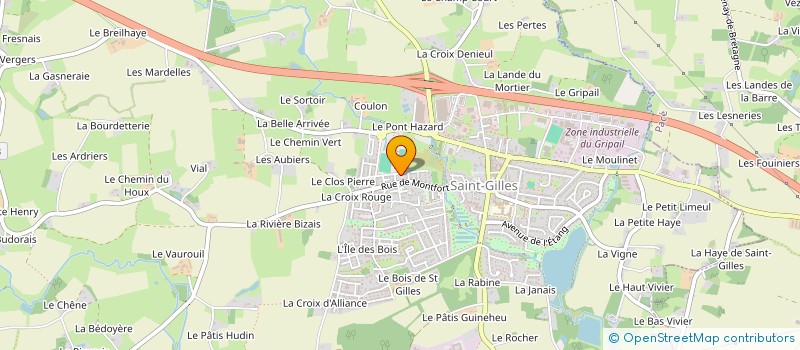 localisation de l'entreprise BENJAMIN KERBOUL à SAINT-GILLES
