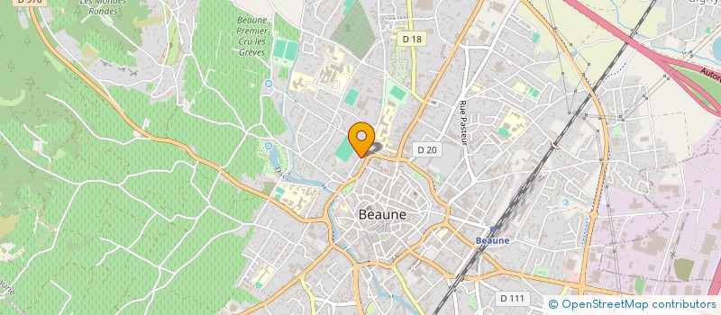 localisation de l'entreprise BENJAMIN LEROUX à BEAUNE