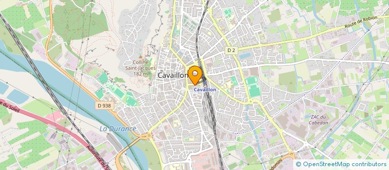 localisation de l'entreprise BENJAMIN ROUSSET ET NICOLAS GAUTHIER NOTAIRES ASSOCIES  CAVAILLON