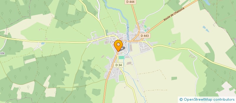 localisation de l'entreprise BENJAMIN YOT  CHAOURCE