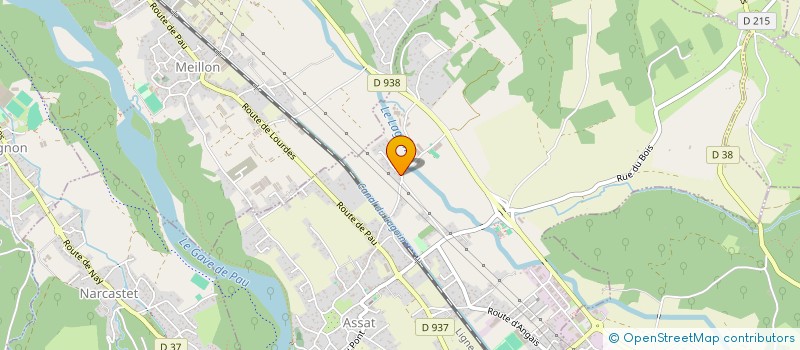 localisation de l'entreprise BENJAMS  ASSAT