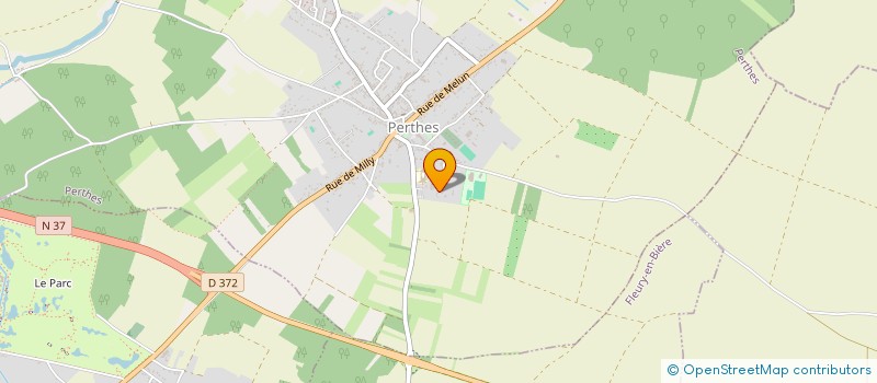 localisation de l'entreprise BENJARINE  PERTHES