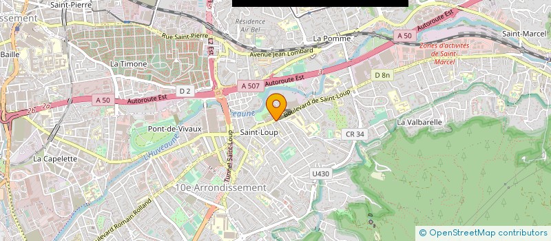 localisation de l'entreprise BENJI 1 à MARSEILLE