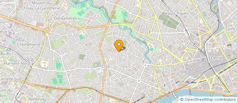 localisation de l'entreprise BENJI à NANTES