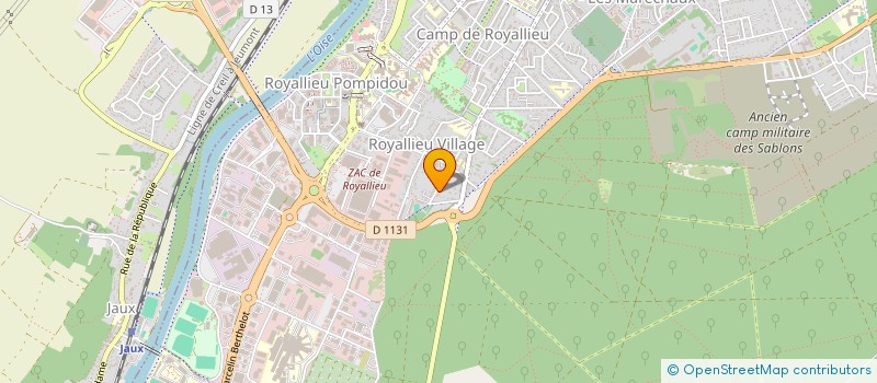 localisation de l'entreprise BENJI  COMPIEGNE