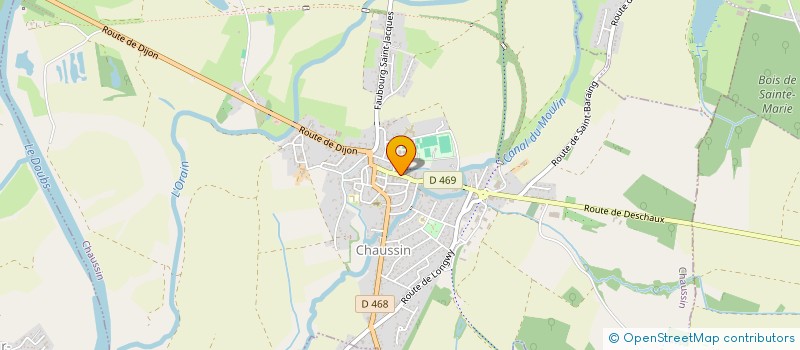 localisation de l'entreprise BENJI  CHAUSSIN