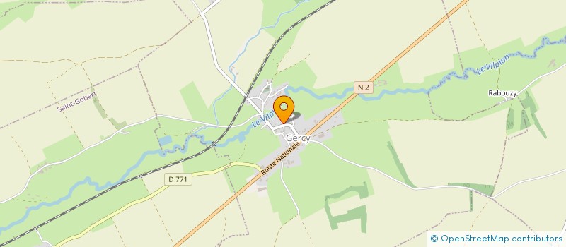 localisation de l'entreprise BENJI  GERCY