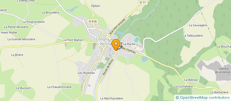 localisation de l'entreprise BENJICLOE à LONGNY LES VILLAGES