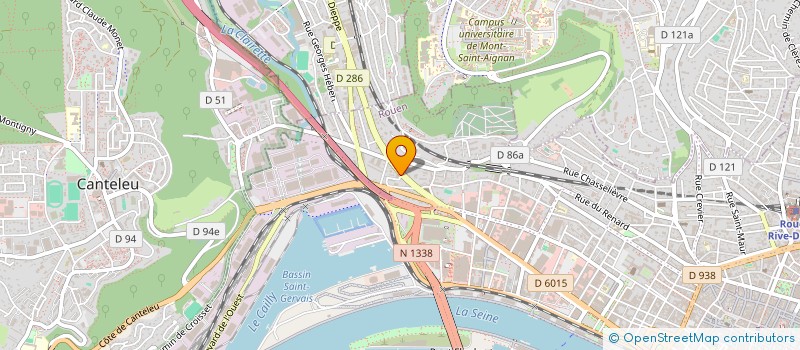 localisation de l'entreprise BENJIK  ROUEN