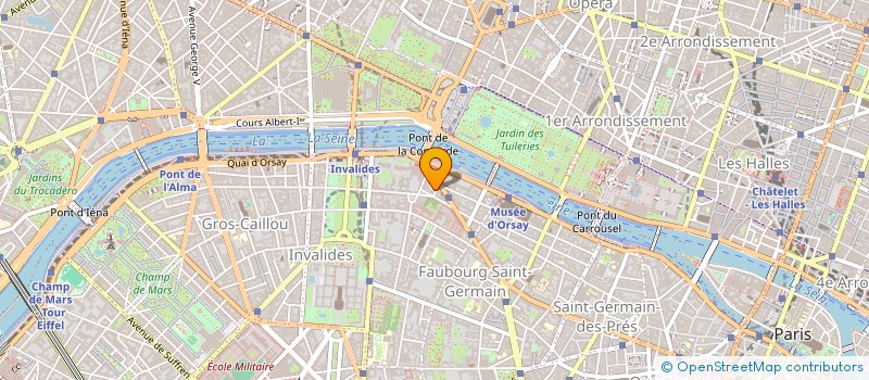 localisation de l'entreprise BENJU75 à PARIS