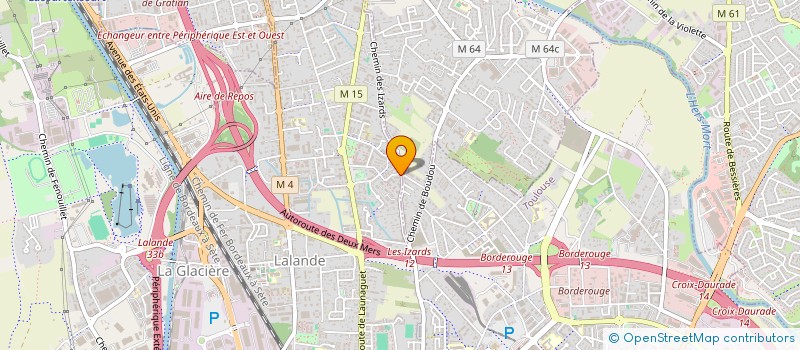 localisation de l'entreprise BENJURO  TOULOUSE