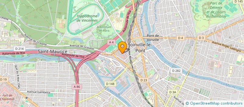 localisation de l'entreprise BENK à SAINT-MAURICE