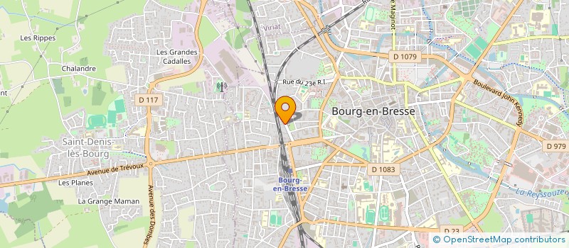 localisation de l'entreprise BENKADI à BOURG-EN-BRESSE