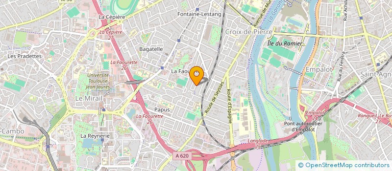 localisation de l'entreprise BENKADI FRANCE à TOULOUSE