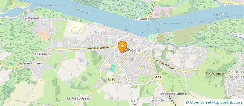 localisation de l'entreprise BENKELEMA à LE PELLERIN