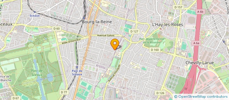 localisation de l'entreprise BENKER à BOURG-LA-REINE