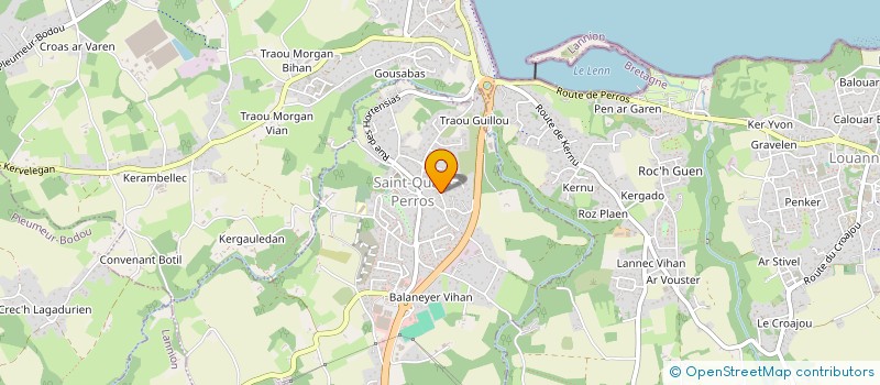 localisation de l'entreprise BENLH  BERRIEN