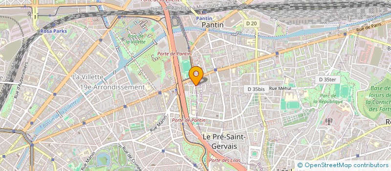 localisation de l'entreprise BENM.FOOD  PARIS