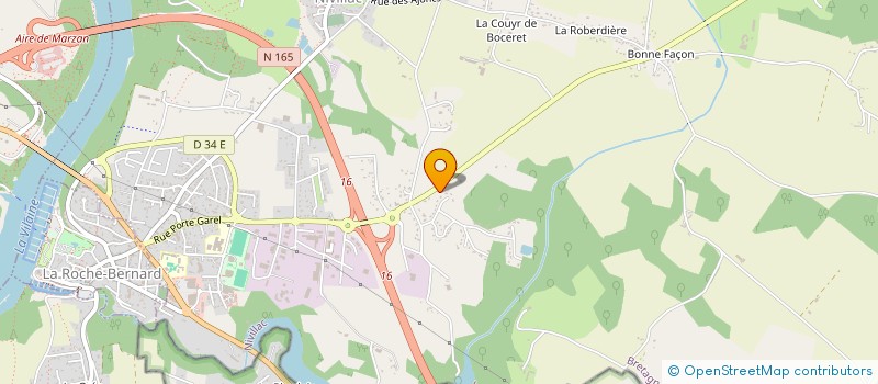 localisation de l'entreprise BENMACHA  NIVILLAC