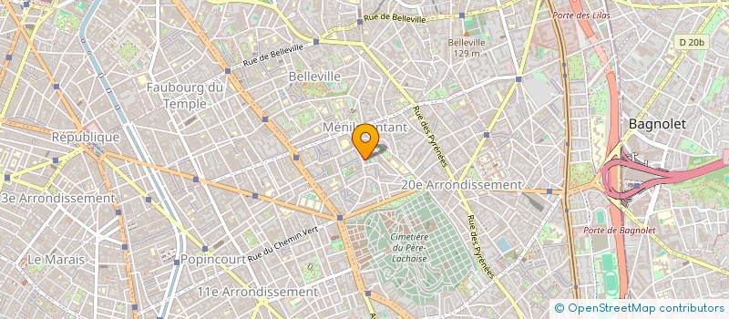 localisation de l'entreprise BENMAHREZ NELL à PARIS
