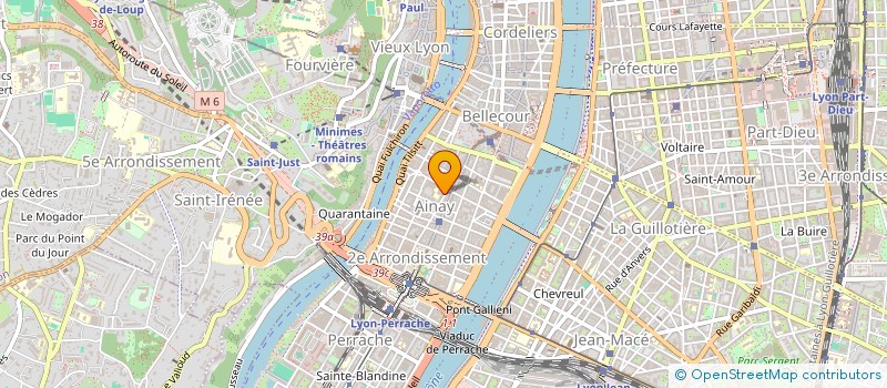 localisation de l'entreprise BENMERGUI PRO  LYON