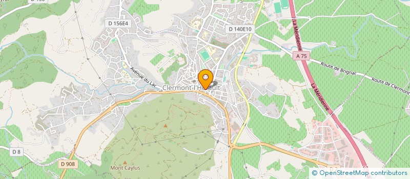 localisation de l'entreprise BENMEZIANE RB  CLERMONT-L'HERAULT