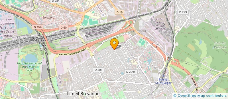 localisation de l'entreprise BENN LOGISTIQUE à LIMEIL-BREVANNES