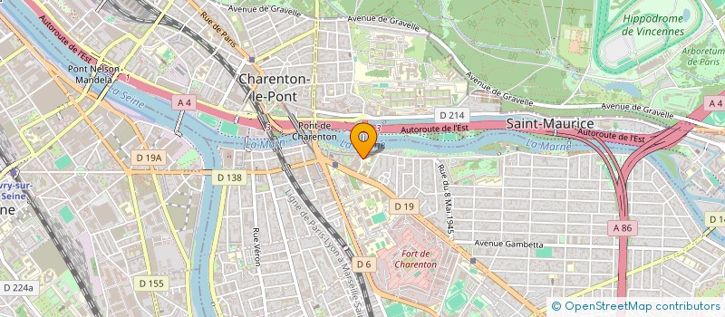 localisation de l'entreprise BENNACEUR KARIM  MAISONS-ALFORT