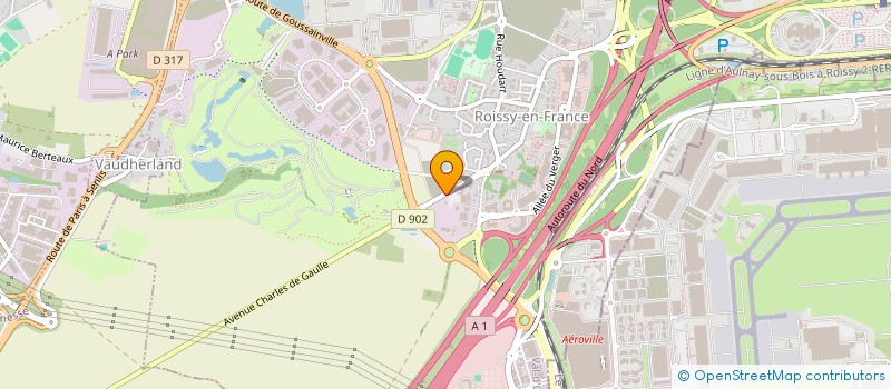 localisation de l'entreprise BENNARDO GOREZ ALISSIA  ROISSY-EN-FRANCE