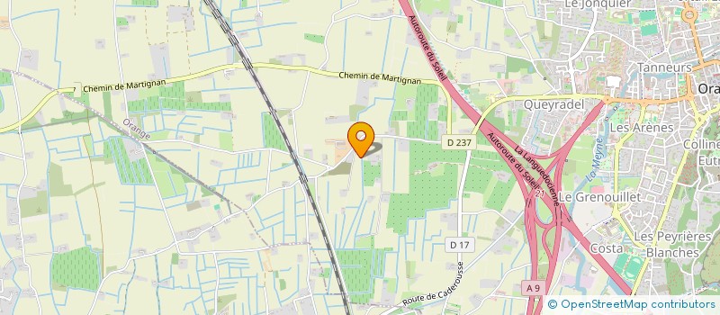 localisation de l'entreprise BENNE ORANGE à ORANGE