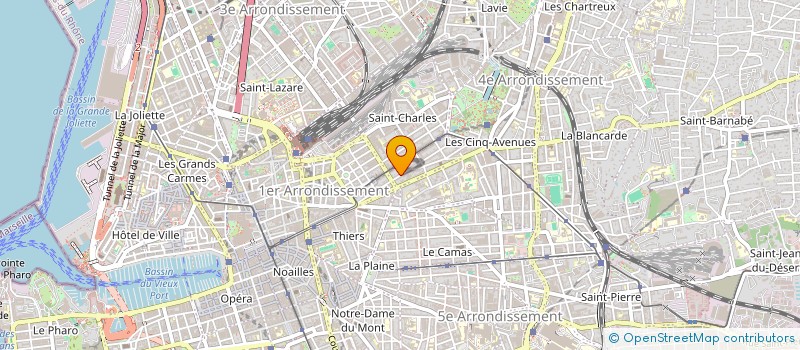 localisation de l'entreprise BENNICA STEPHANIE ET GUILLOT PHILIPPE à MARSEILLE