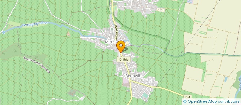 localisation de l'entreprise BENNWIHR AUTOS  COLMAR