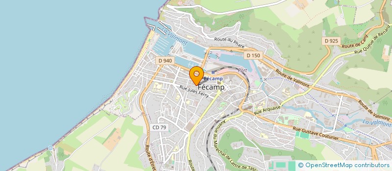 localisation de l'entreprise BENNY C' EST MOI  FECAMP