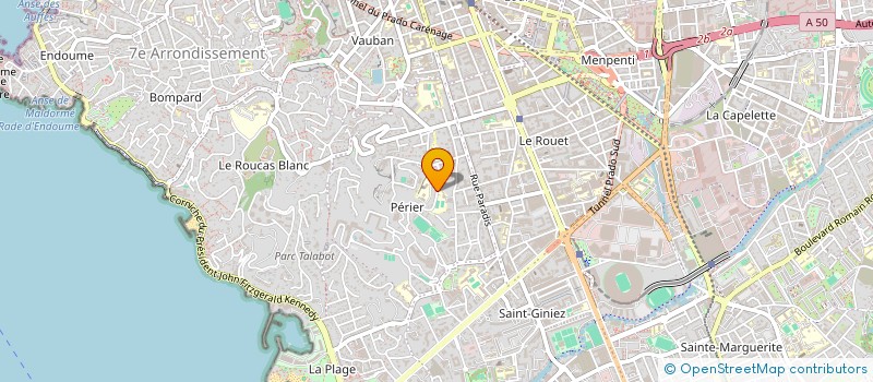 localisation de l'entreprise BENO II à MARSEILLE