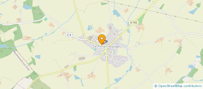 localisation de l'entreprise BENOCA  BEAUPREAU-EN-MAUGES