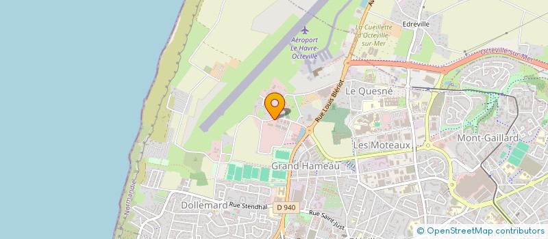 localisation de l'entreprise BENOIST FENESTRE à LE HAVRE