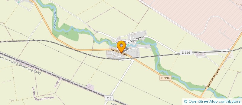 localisation de l'entreprise BENOIST FRANCOIS  CUPERLY