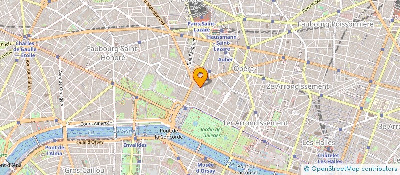 localisation de l'entreprise BENOIST N.E.Y.  PARIS