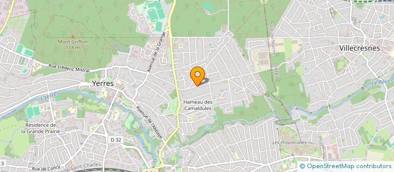 localisation de l'entreprise BENOIST NATION  YERRES