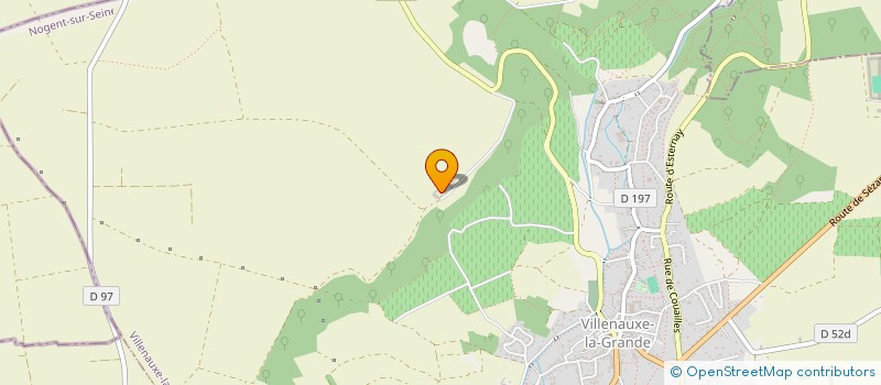 localisation de l'entreprise BENOIST RBM  VILLENAUXE-LA-GRANDE