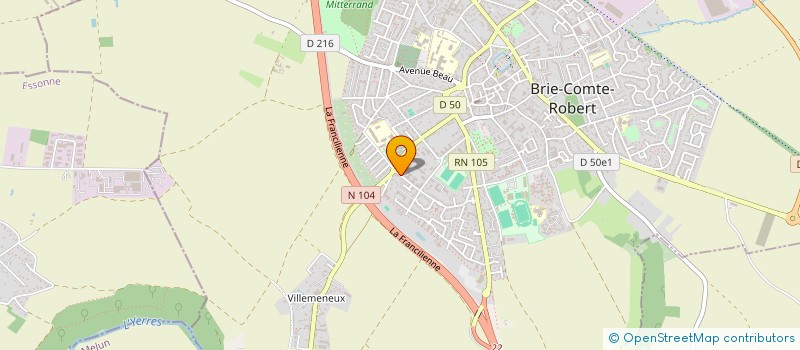 localisation de l'entreprise BENOIT à BRIE-COMTE-ROBERT